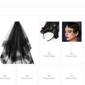 NWOT 3 pc Bundle of  Veils